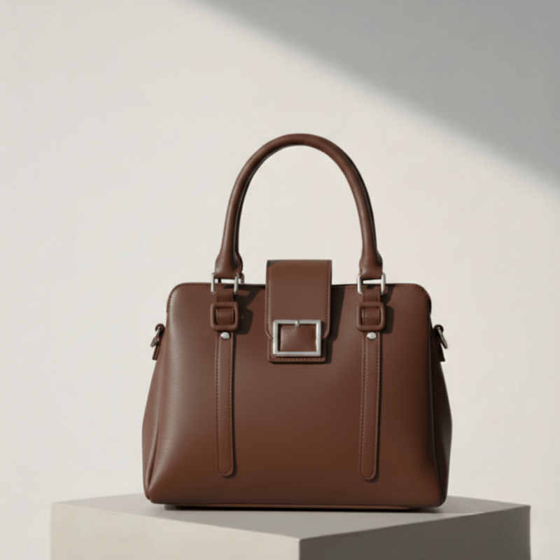 Women’s Luxury Peach Shoulder Handbag ZTS-CR-083