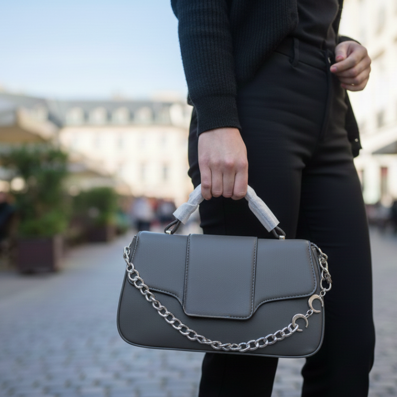 Handbag for ladies  and  women with chain ZTS-CR-047