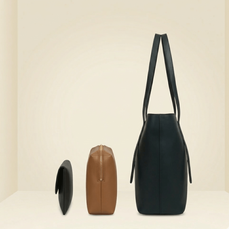 Tote Bag Premium 3-Piece Essential Set For Women ZTS-CR-054