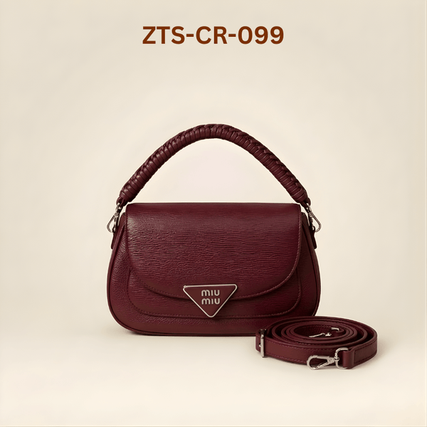 Ladies Bag Luxury Textured Leather Handbag for Women ZTS-CR-099