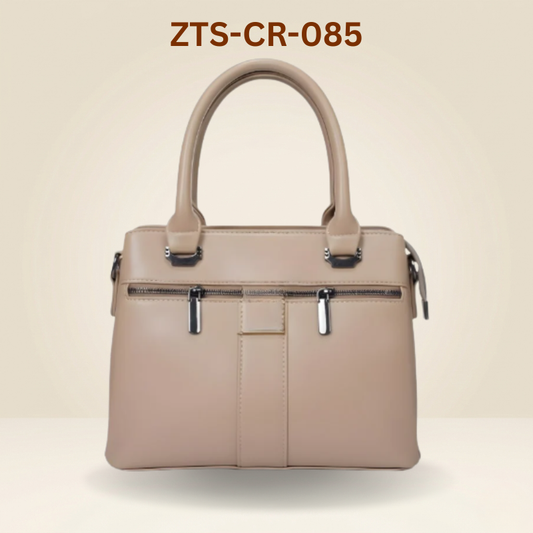 Handbag for women and ladies Elegant Double-Zip Day Bag ZTS-CR085