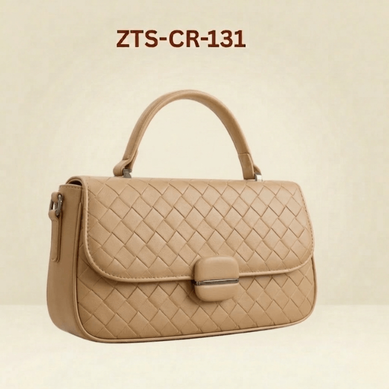 Handbag with strap Premium Quilted bag and elegent design  ZTS-CR-131