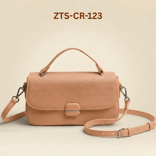 Premium Embossed  Handbag for Women – Elegant Luxury Ladies Bag ZTS-CR-123