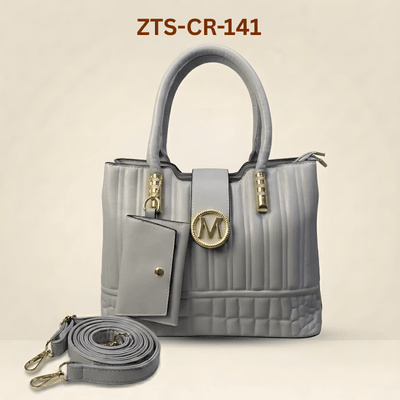 Premium Quilted Ladies Hand Bag With Pouch ZTS-CR-141