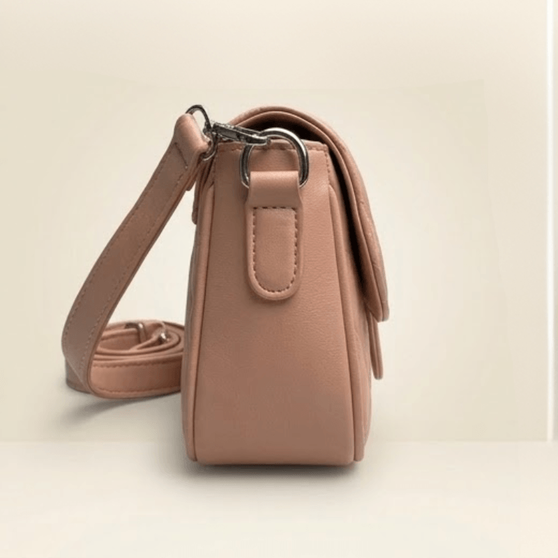 Luxury Quilted Ladies Shoulder Bag Metallic Bar ZTS-CR-140