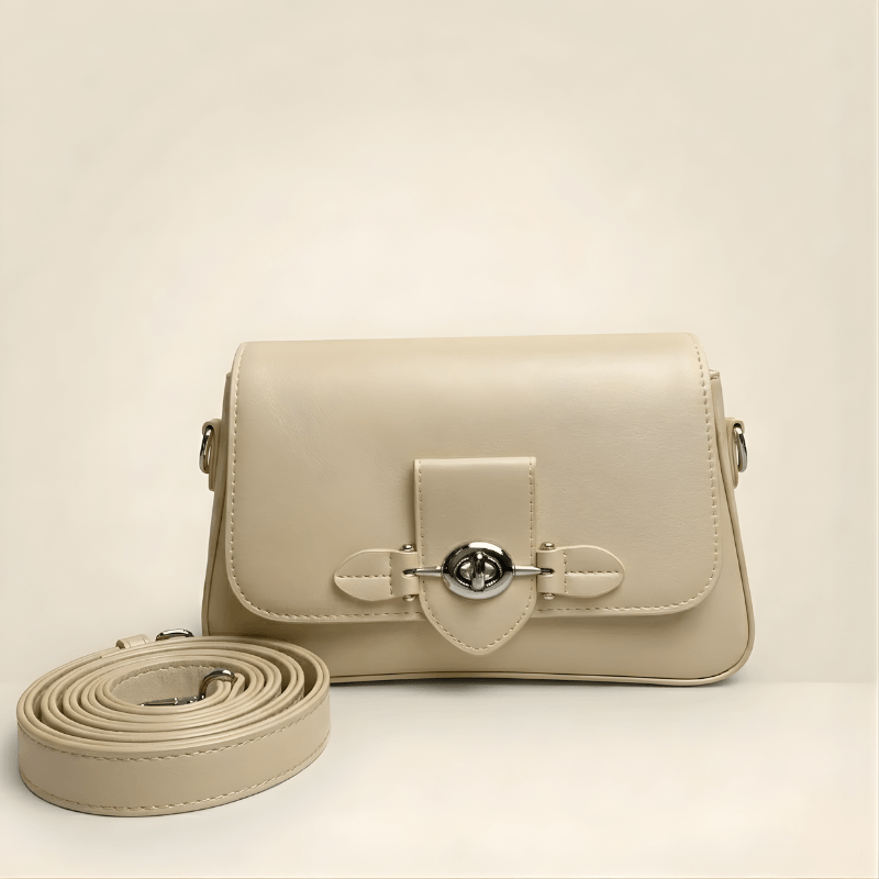 Luxury Structured Ladies Shoulder Bag Metallic Lock ZTS-CR-143