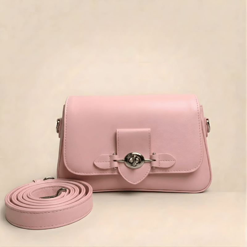 Luxury Structured Ladies Shoulder Bag Metallic Lock ZTS-CR-143