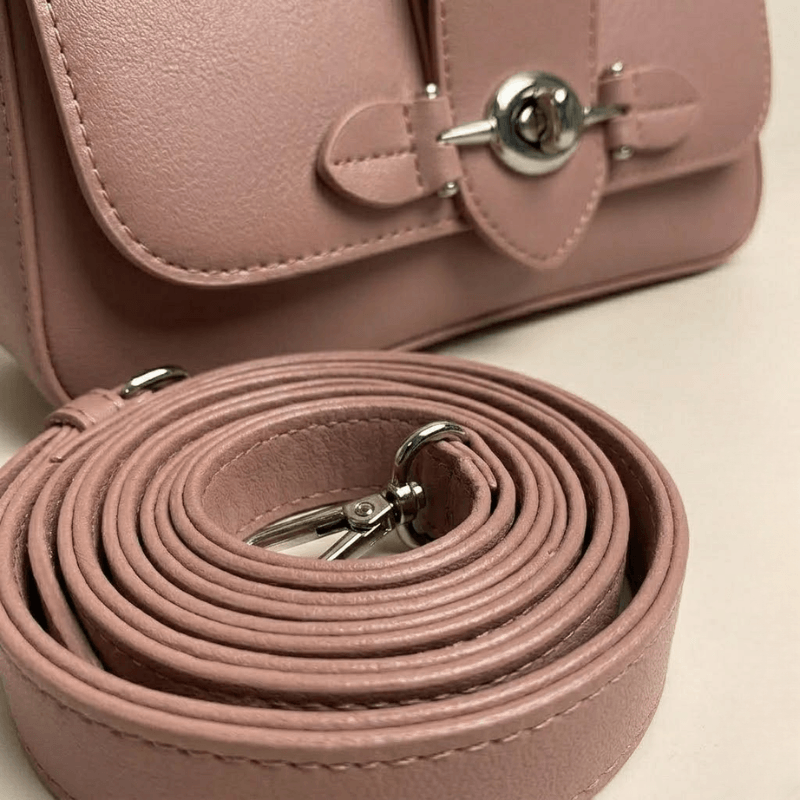 Luxury Structured Ladies Shoulder Bag Metallic Lock ZTS-CR-143