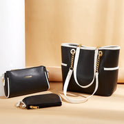 Zeenat Style Luxury Ladies bag 3Pcs High Quality Bag for Women