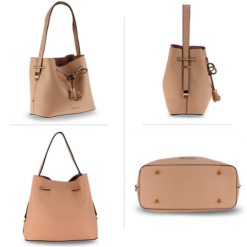 3 Pcs Pu Soft Shoulder Leather Ladies Bags - Zeenat Style