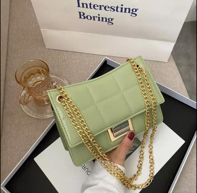 ZTS Brand Bags Women Trendy Handbags Female Ladies Chain Check High-Quality Luxury Designers Handbag - Zeenat Style